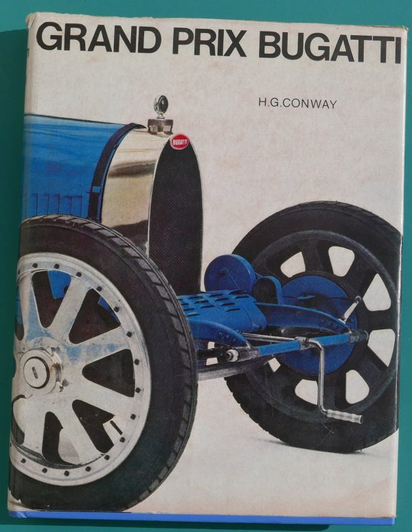 GRAND PRIX BUGATTI - HUGH CONWAY BOOK COVER